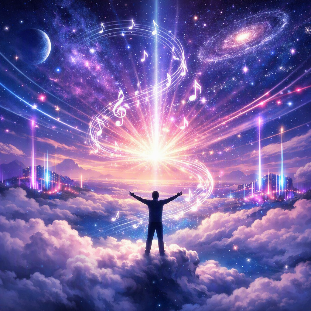 Атмосфера Uplifting Trance: неоновые огни, космос и мелодии